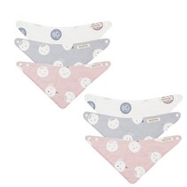 꿈두부 몰랑몰랑 사계절용 3종 + 겨울용 3종 스카프빕 세트