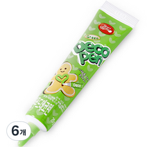 브레드가든 초코펜 그린 데코펜, 20g, 6개