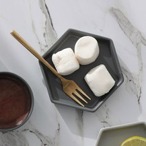 쓰임 마리벨 육각접시, 미스티차콜