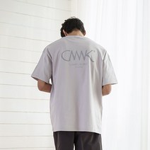 카멜워크 남성용 피쉬 본 로고 반팔티셔츠