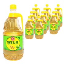 오뚜기 양조식초, 1.8L, 12개
