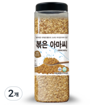 대구농산 볶은 아마씨 통, 700g, 2개