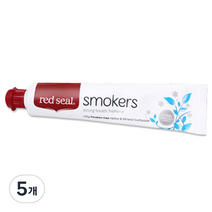 레드씰 스모커스 치약, 100g, 5개