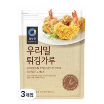 [청정원] 우리밀 튀김가루, 450g, 3개입