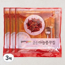 곰곰 마늘쫑무침, 500g, 3팩