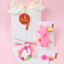 베이비블리 여아용 스타톡 헤어액세서리 선물세트