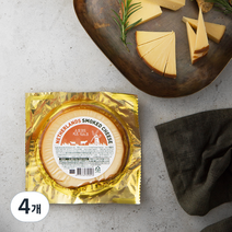 스모크드 치즈 디스크, 150g, 4개
