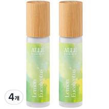 알레 아로마 롤온 레몬 유칼립투스, 10ml, 4개