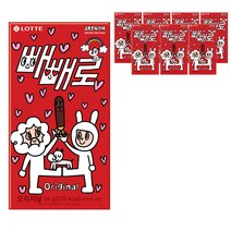 롯데제과 빼빼로 초코, 54g, 8개