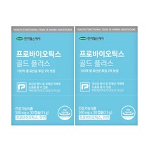 한미헬스케어 프로바이오틱스 골드 플러스 유산균, 30정, 1개
