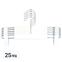 리에노 AG바지걸이, 화이트, 25개입