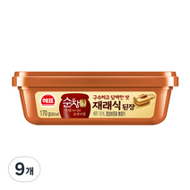 해표 순창궁 재래식 된장, 170g, 9개