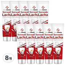 폴메디슨 토네이도 라차 치약 5개입 세트, 100g, 8개