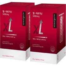 뉴트리커먼 XL 엘-아르기닌 5000mg, 20g, 30포
