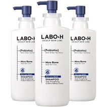 라보에이치 탈모증상완화 노세범 샴푸, 3개, 400ml
