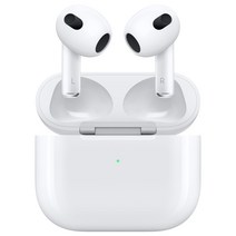 Apple 2021 에어팟 3세대 블루투스 이어폰, MME73KH/A
