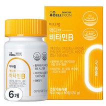 셀트리온 이너랩 액티브 활력 비타민B 콤플렉스, 60정, 6개