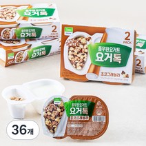 풀무원요거트 요거톡 초코그래놀라, 129g, 36개