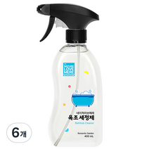 네이쳐러브메레 유아 욕조 세정제, 400ml, 6개