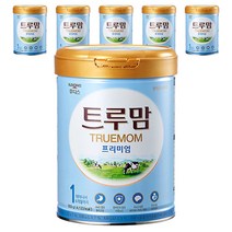 일동후디스 트루맘 분유 프리미엄 1단계, 800g, 6개