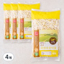 곰곰 국산 숙주나물, 4개, 500g