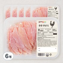 곰곰 닭안심 (냉장), 600g, 6개