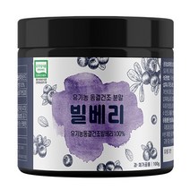 해나식품 유기농 동결건조 빌베리 분말, 1개, 100g