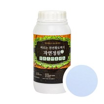 바른황토 바르는 천연황토벽지 자연정원 페인트 1L, 연파랑