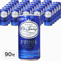 일화 초정탄산수 플레인190ml, 190ml, 90캔