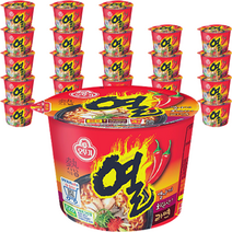 오뚜기 열라면 용기 105g, 24개