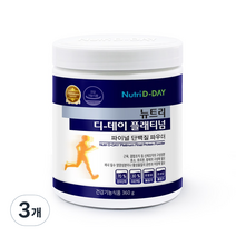 뉴트리디데이 플래티넘 파이널 단백질 파우더, 360g, 3개