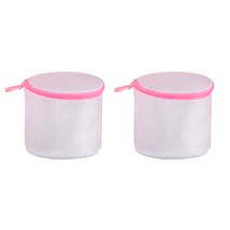 라라미즈 샌드위치 속옷 세탁망 핑크레드 16 x 16 cm M017, 2개, 1개입