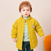 몰리멜리 아동용 치타 퀼팅점퍼