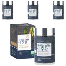 유기농마루 유기농 동결건조 여주환, 100g, 4개
