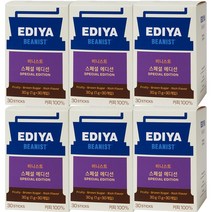 이디야 비니스트 스페셜 에디션 원두커피믹스, 30개입, 6개