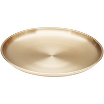 명인유기 원형접시 150