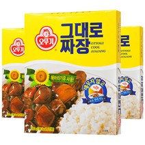 오뚜기 그대로짜장, 200g, 3개