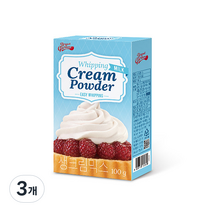 브레드가든 휘핑크림파우더 생크림믹스, 100g, 3개