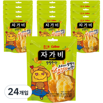 해태제과 자가비 짭짤한맛 스낵 파우치, 45g, 24개입
