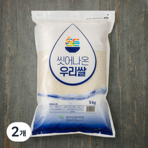 명천 든든 씻어나온 우리쌀, 5kg(상등급), 2개