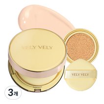 블리블리 아우라 꿀광 쿠션 파운데이션 15g + 리필 15g, 13호 페어, 3개