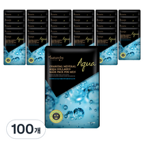 네이처바이 포맨 숯 미네랄 아쿠아 콜라겐 마스크팩, 25ml, 100개