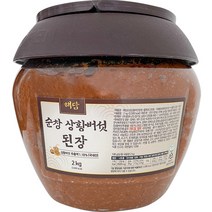 [해찬들명품집된장] 해담 순창 상황버섯 된장, 2kg, 1개