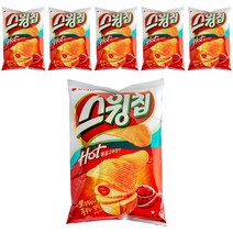 스윙칩 볶음고추장맛, 60g, 6개