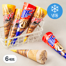 롯데웰푸드 월드콘 160ml x 4개입 + 구구콘 160ml x 4개입 세트 (냉동), 6세트