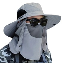 씨밀레 챙 아웃도어 모자, 그레이