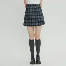 로라로라 체크 플리츠 스커트 SK-21555