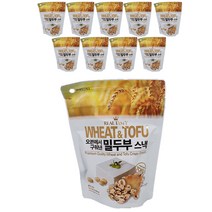 맘모스제과 오븐에서 구워낸 밀두부스낵, 70g, 10개입