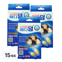 메디덤 하이드로콜로이드 밴드 방수형 6p 세트, 15세트