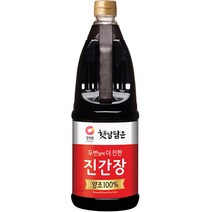 청정원 두번달여 더 진한 진간장, 1.7L, 1개